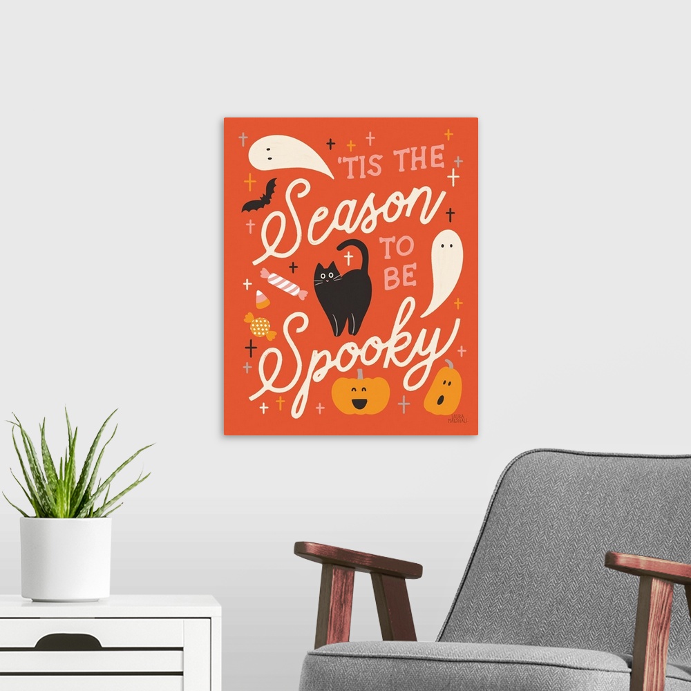 A modern room featuring Trick Or Treat V