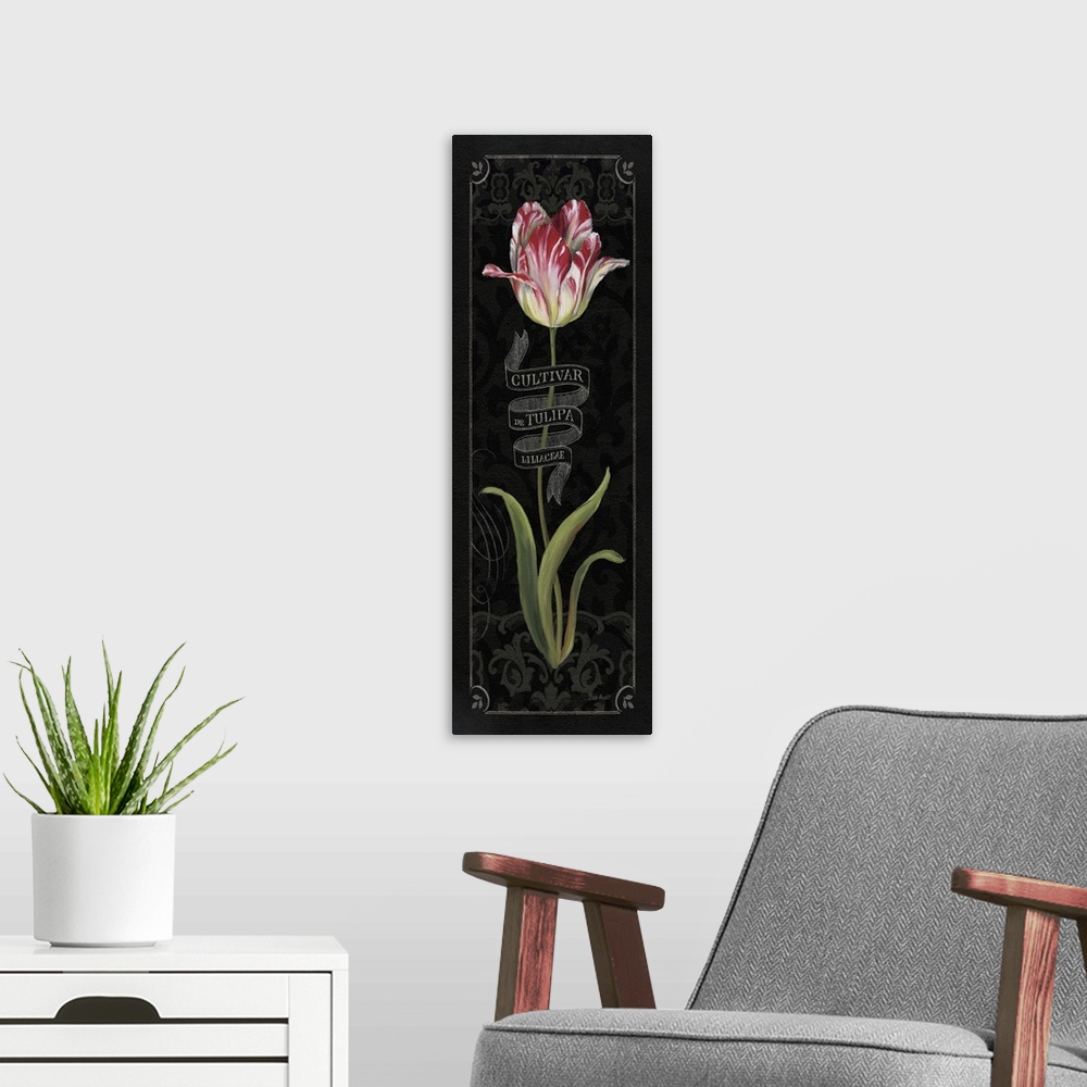 A modern room featuring Tulipa Botanica III