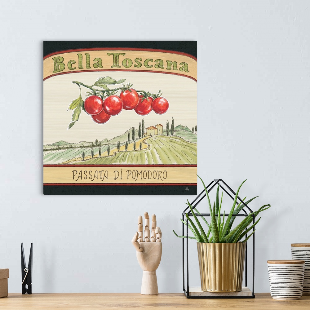 A bohemian room featuring Tuscan Flavor V