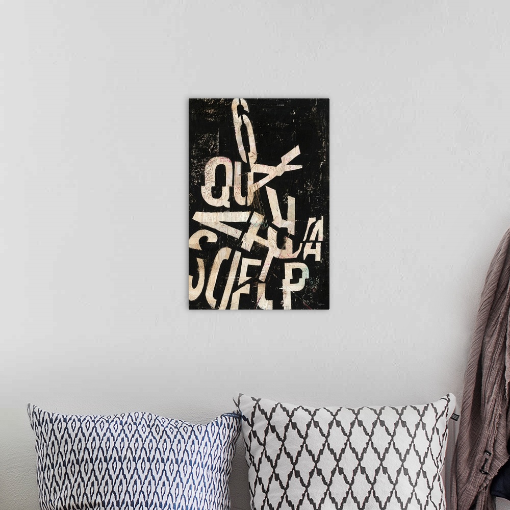A bohemian room featuring Type Abstraction II
