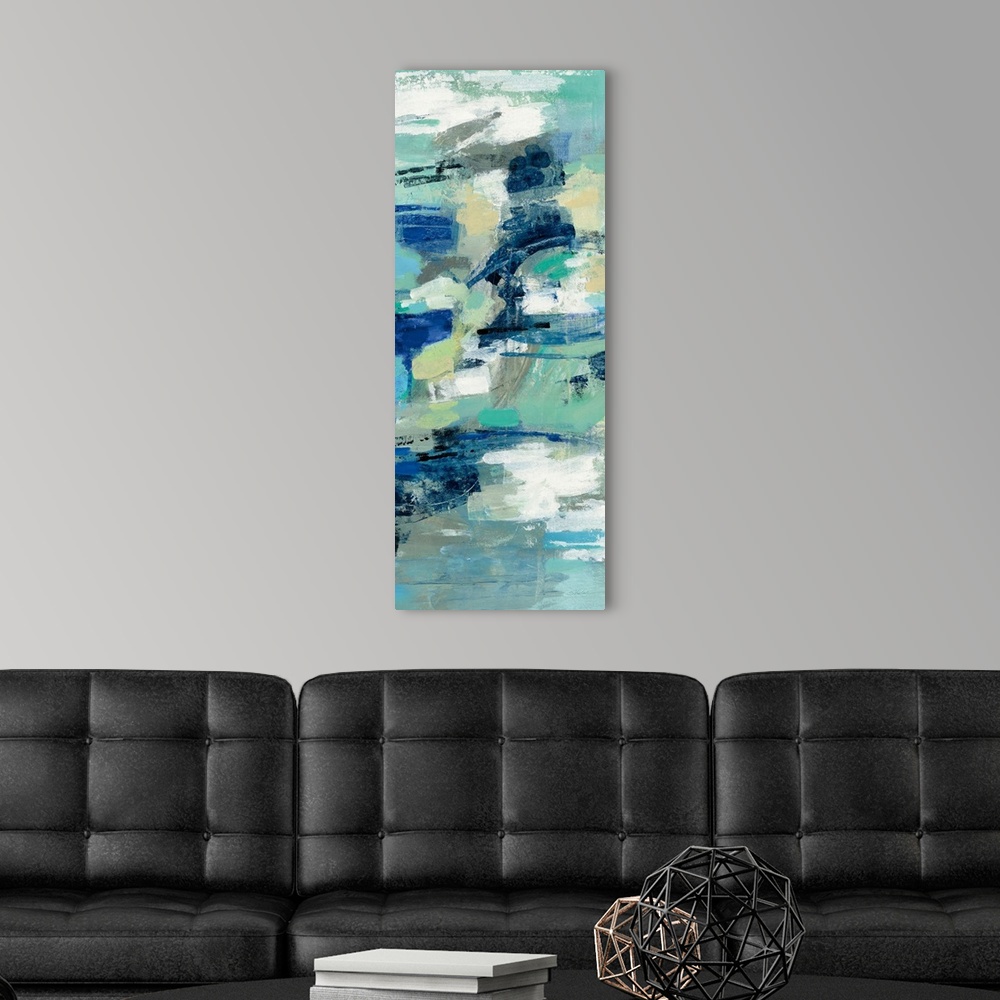 A modern room featuring Unexpected Wave III