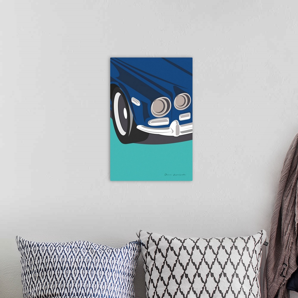 A bohemian room featuring Vintage Car I