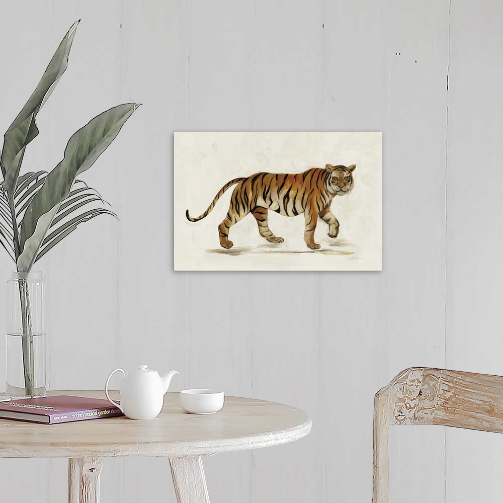 A farmhouse room featuring Walking Tiger Light