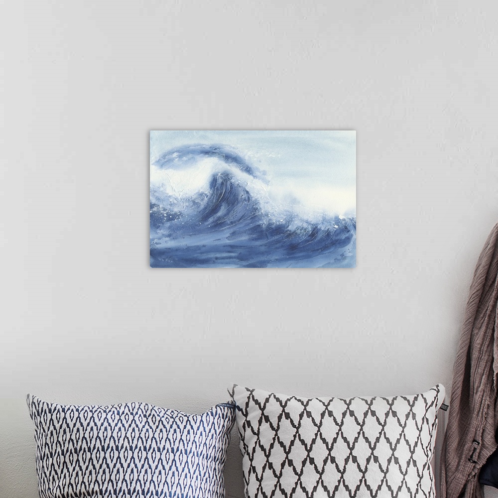 A bohemian room featuring Waves II