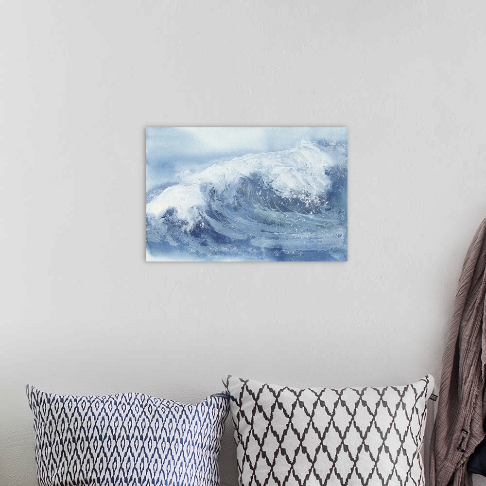 A bohemian room featuring Waves IV