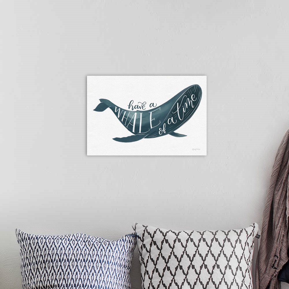 A bohemian room featuring Whale Of A Time