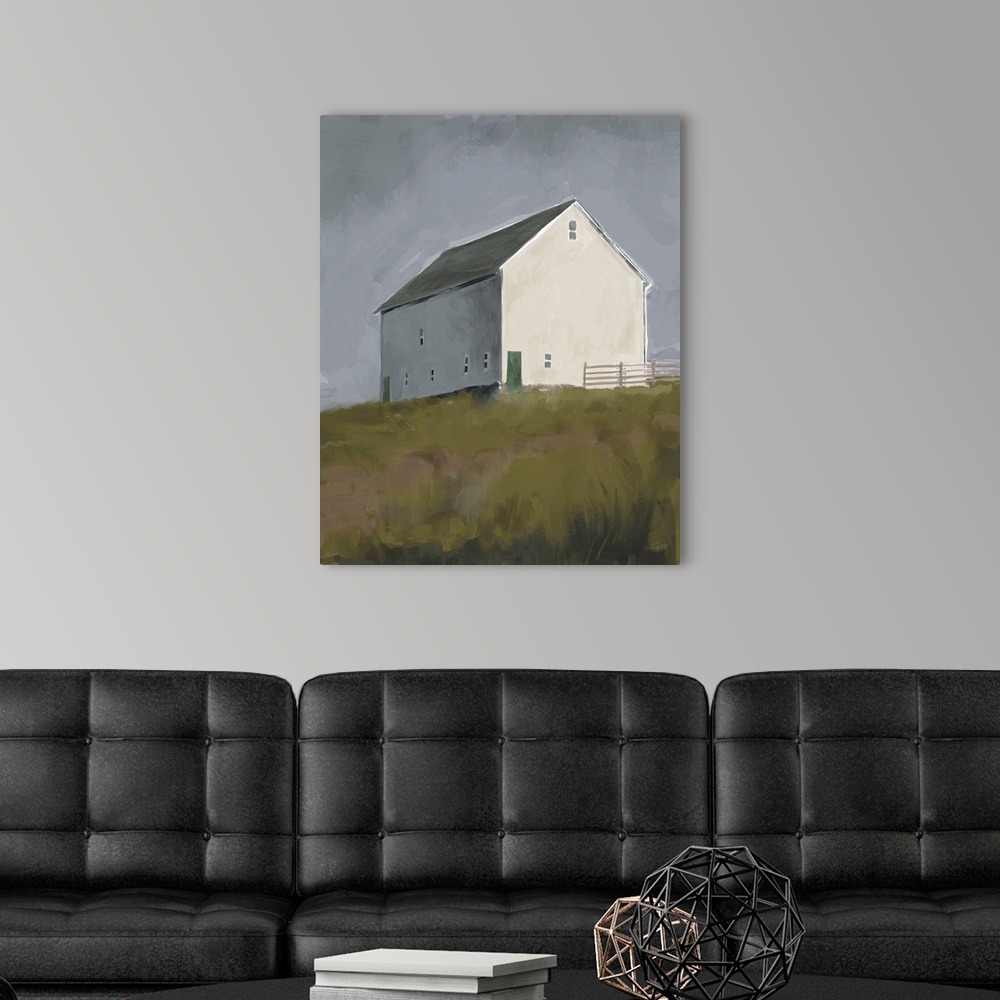 A modern room featuring White Barn I