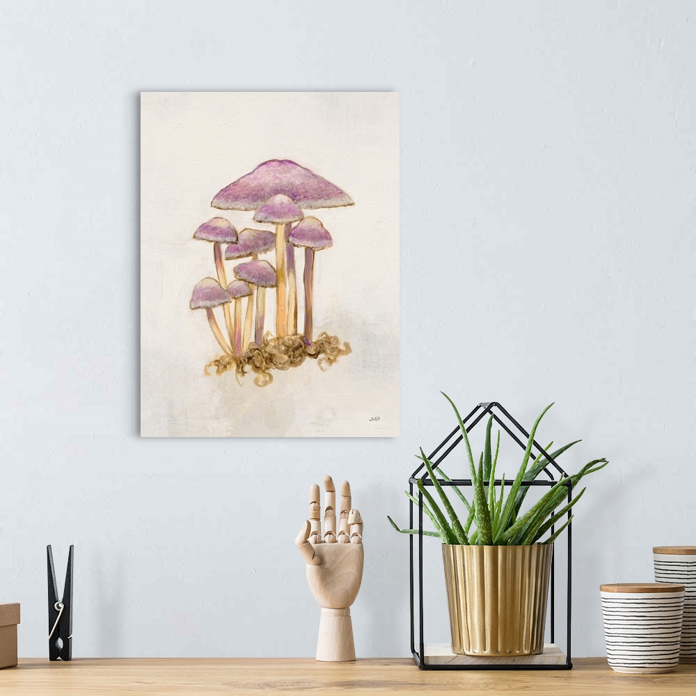 A bohemian room featuring Woodland Mushroom III