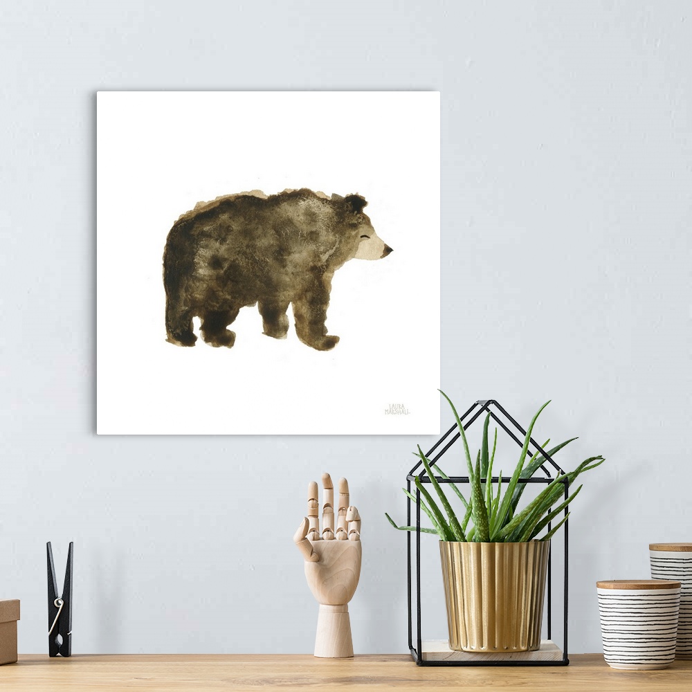 A bohemian room featuring Woodland Whimsy Bear