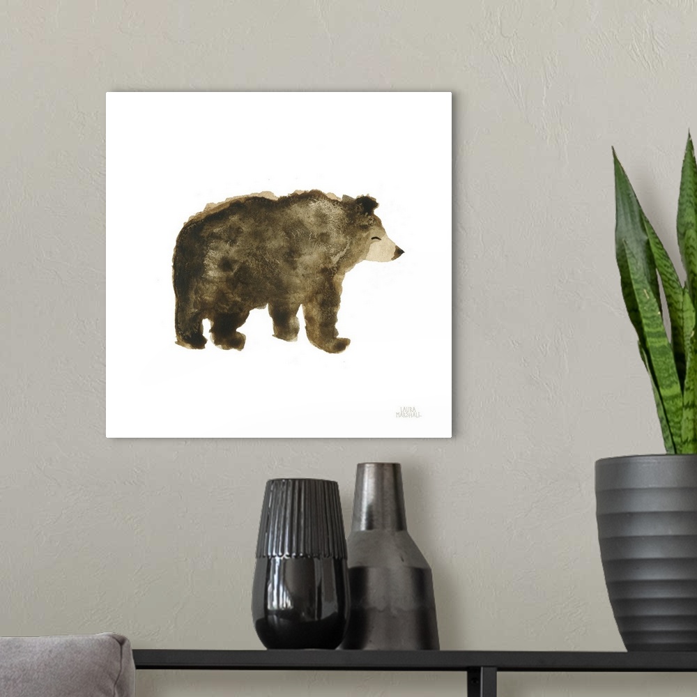 A modern room featuring Woodland Whimsy Bear
