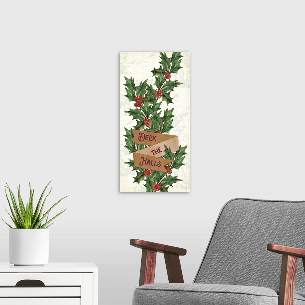 A modern room featuring Yuletide VII Brown
