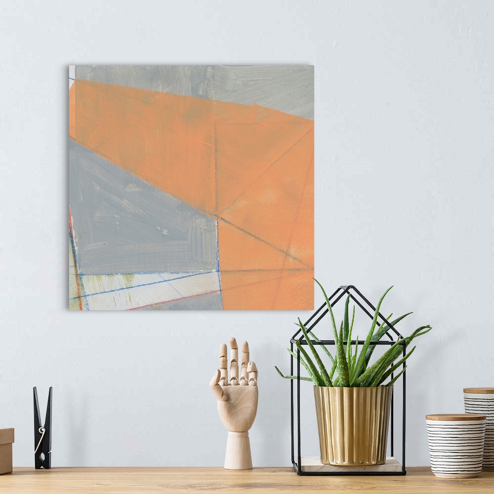 A bohemian room featuring Abstract Mass V
