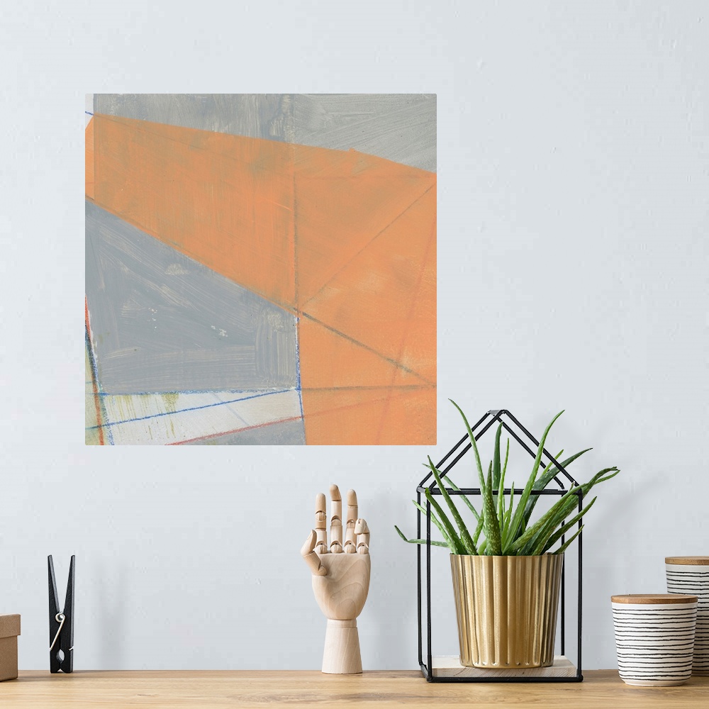 A bohemian room featuring Abstract Mass V