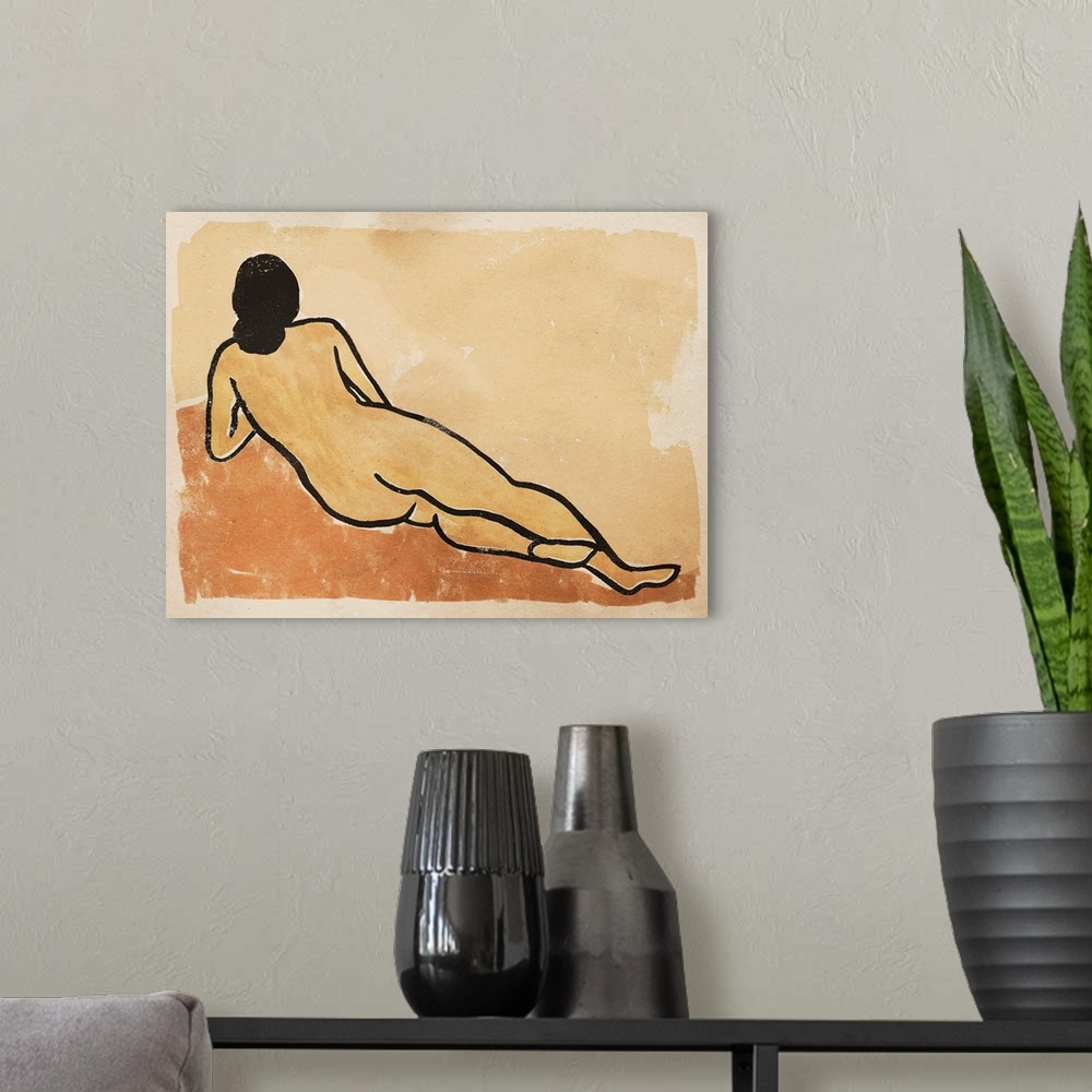 A modern room featuring Afternoon Repose II