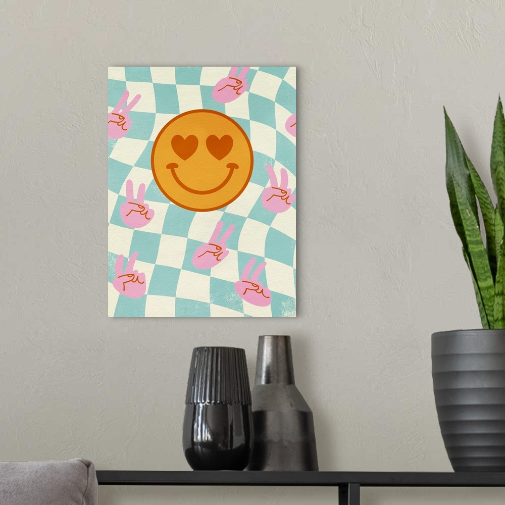 A modern room featuring All Smiles II