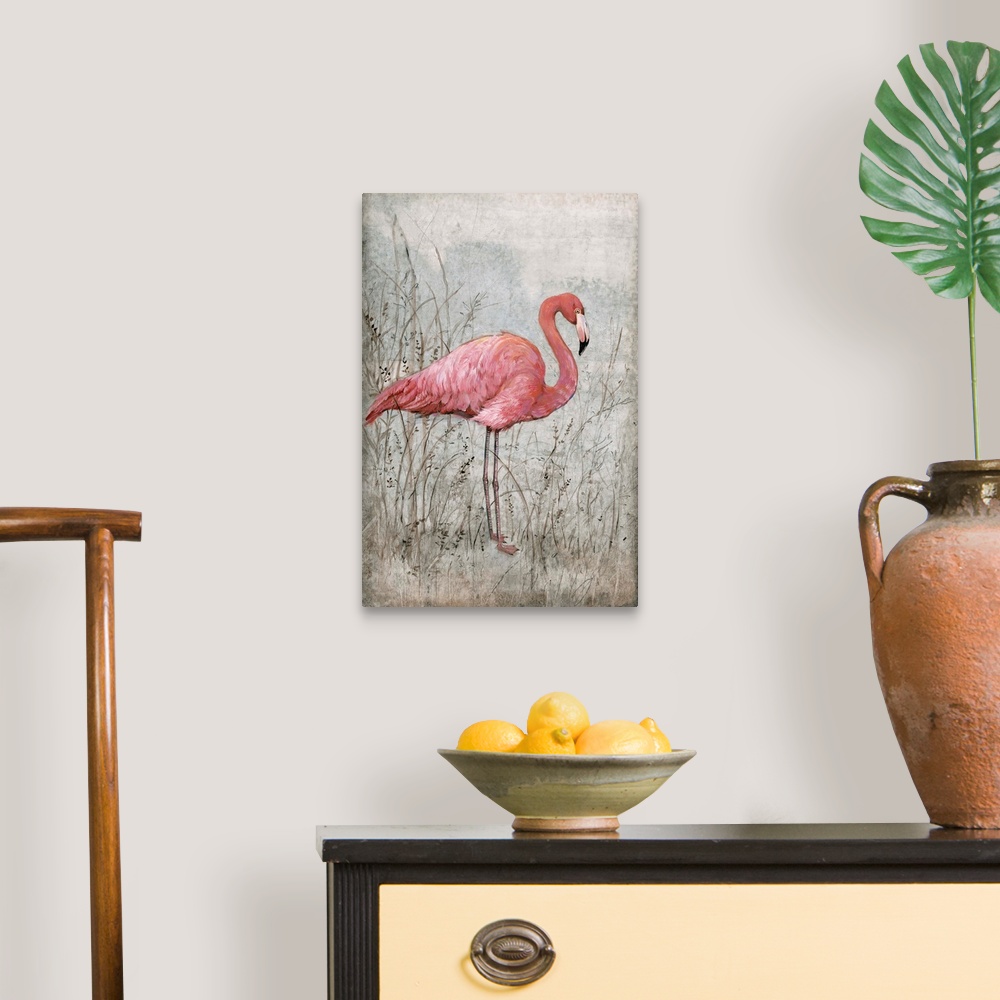 A traditional room featuring American Flamingo I