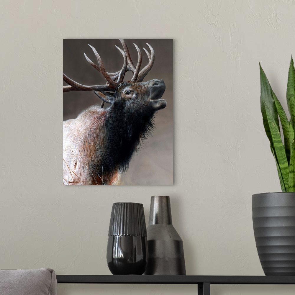A modern room featuring American Icon - Elk