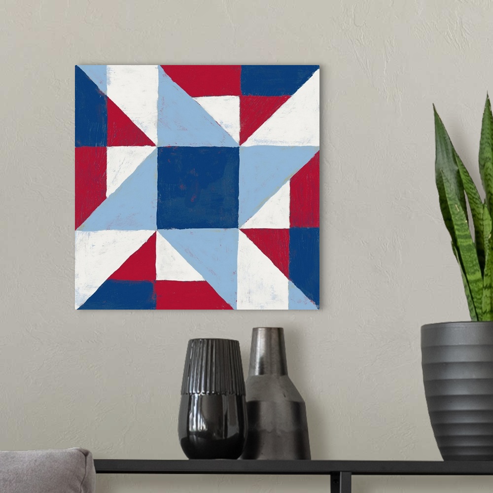 A modern room featuring Americana Patchwork Tile I