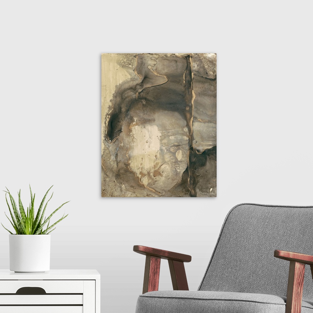 A modern room featuring Ancient Rock I