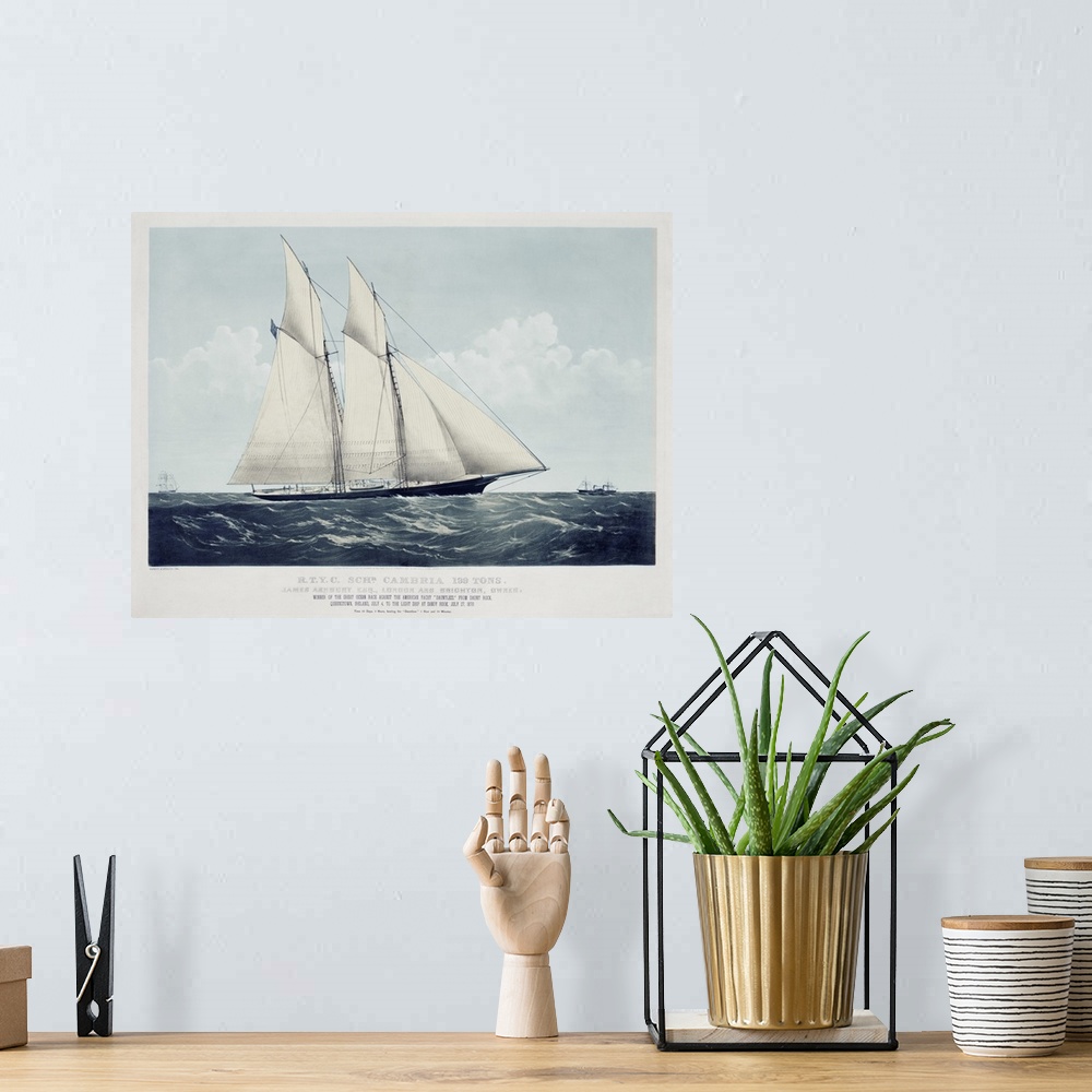 A bohemian room featuring Antique Yachts I