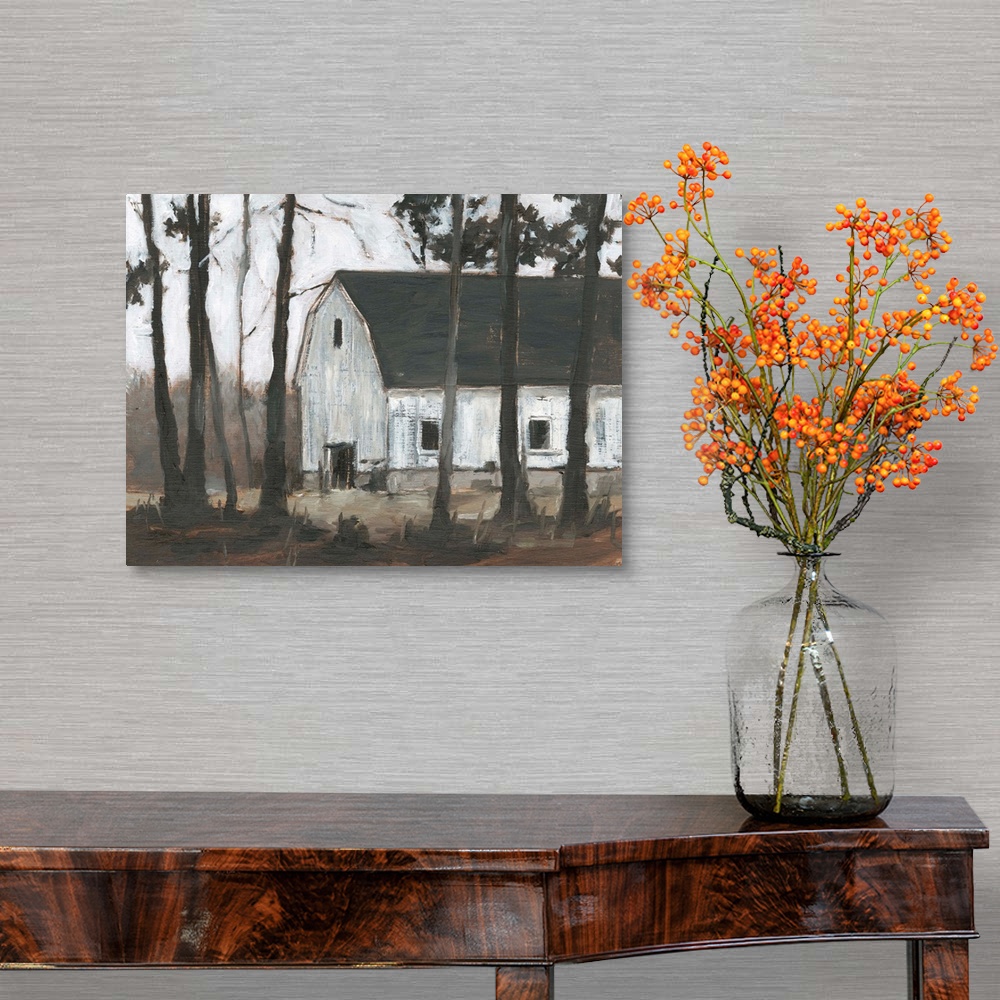 A traditional room featuring Autumn Barns II