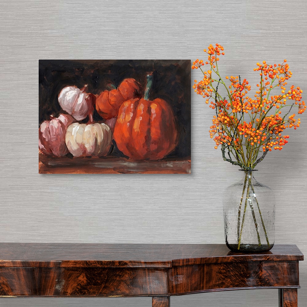A traditional room featuring Autumn Still Life II