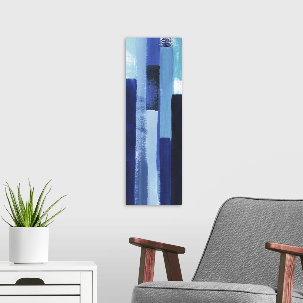 A modern room featuring Azule Waterfall I