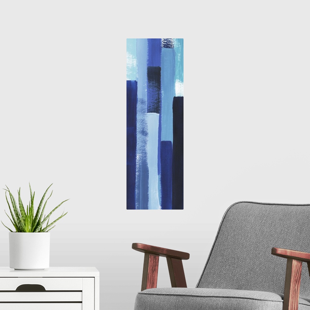 A modern room featuring Azule Waterfall I