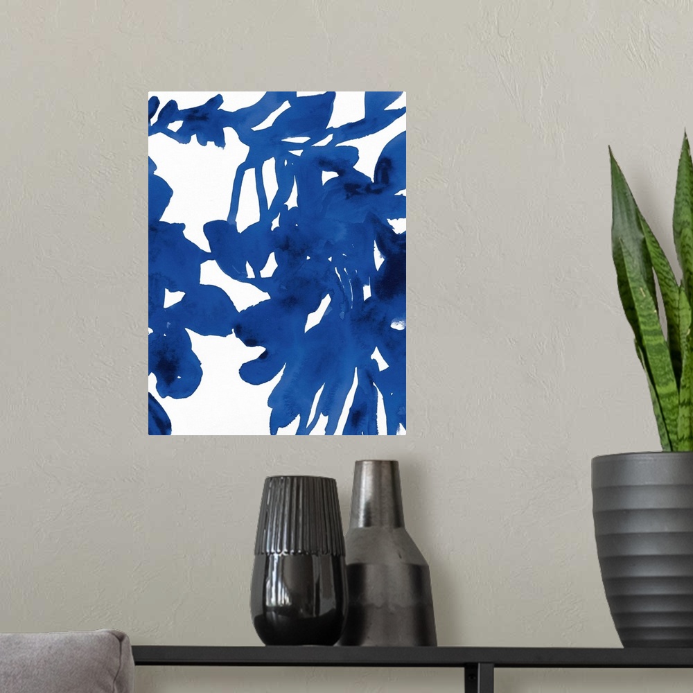 A modern room featuring Azure Silhouette I