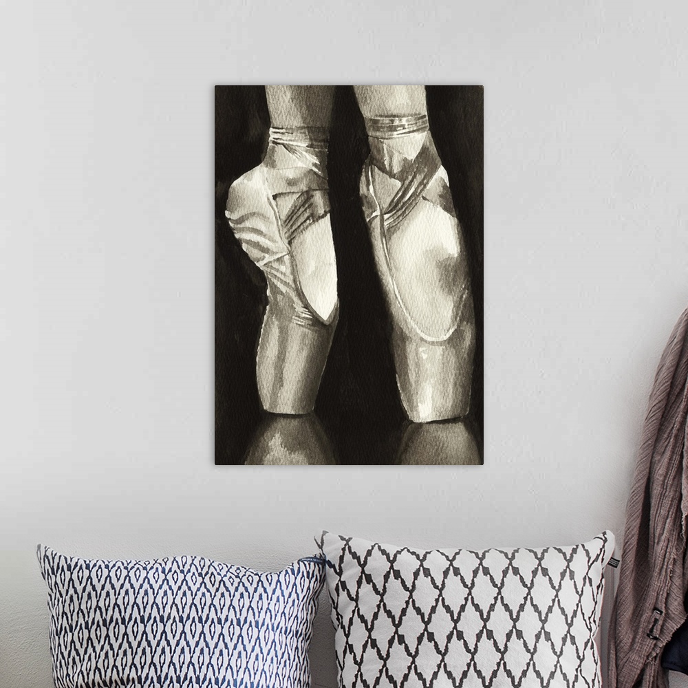 A bohemian room featuring Ballet Shoes II