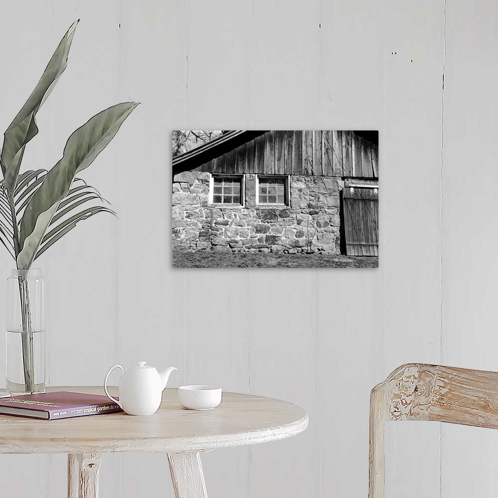A farmhouse room featuring Barn Windows II