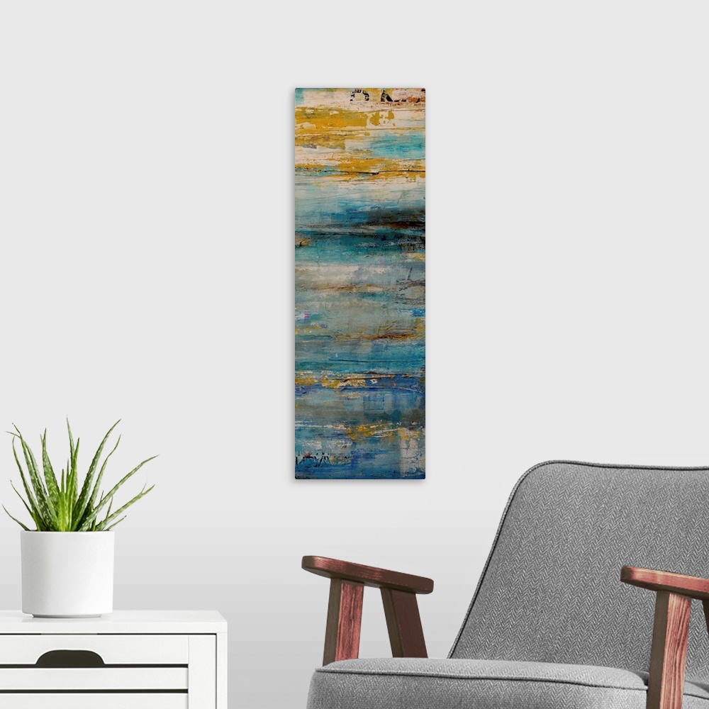 A modern room featuring Beond the Sea II