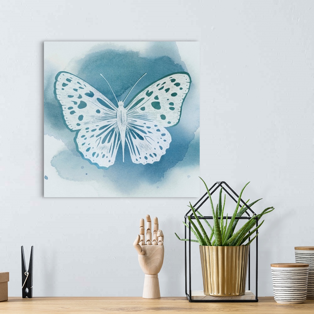 A bohemian room featuring Beryl Butterfly I