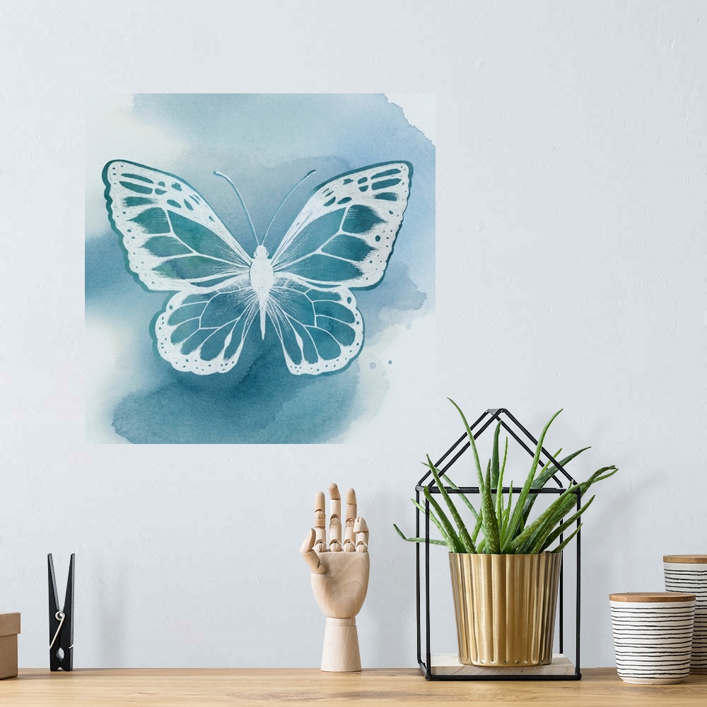 A bohemian room featuring Beryl Butterfly IV