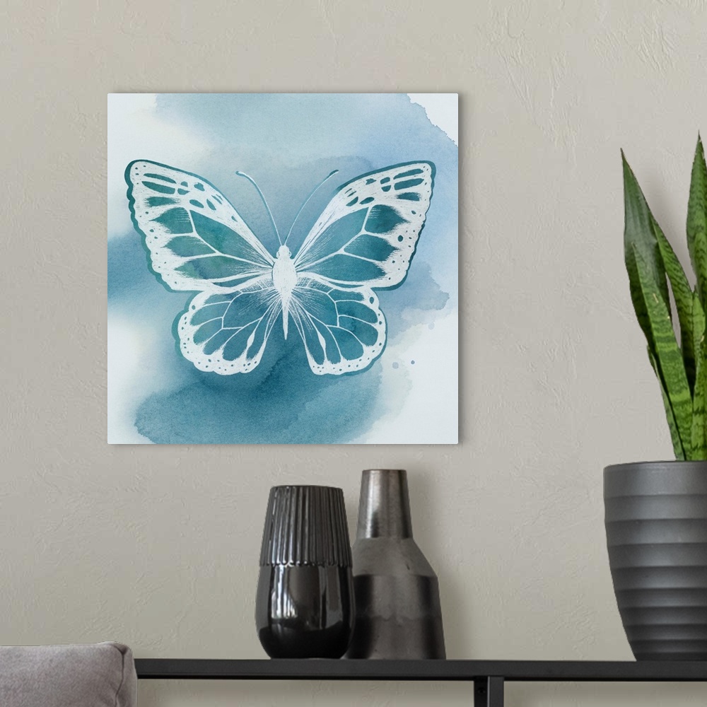 A modern room featuring Beryl Butterfly IV
