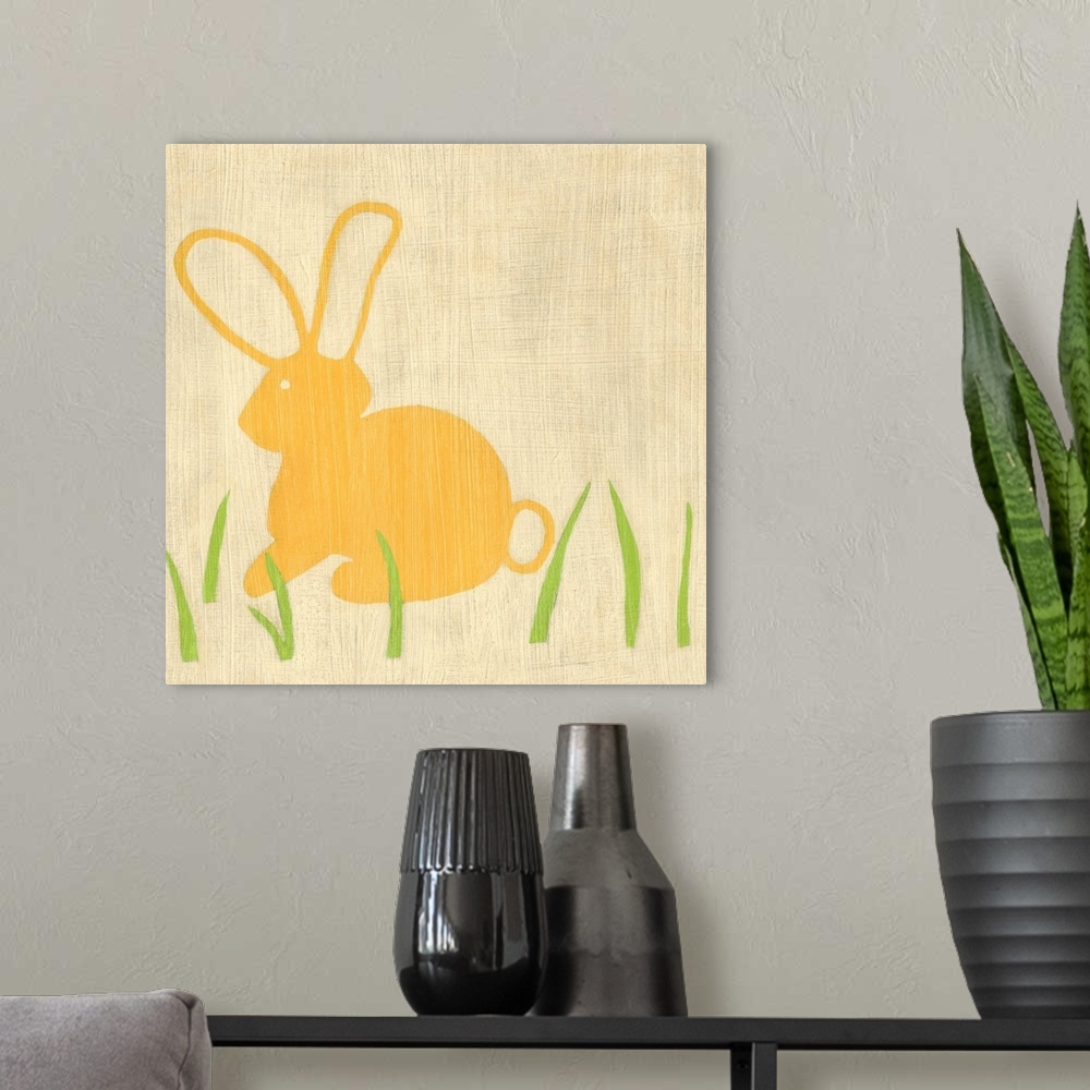A modern room featuring Best Friends - Bunny