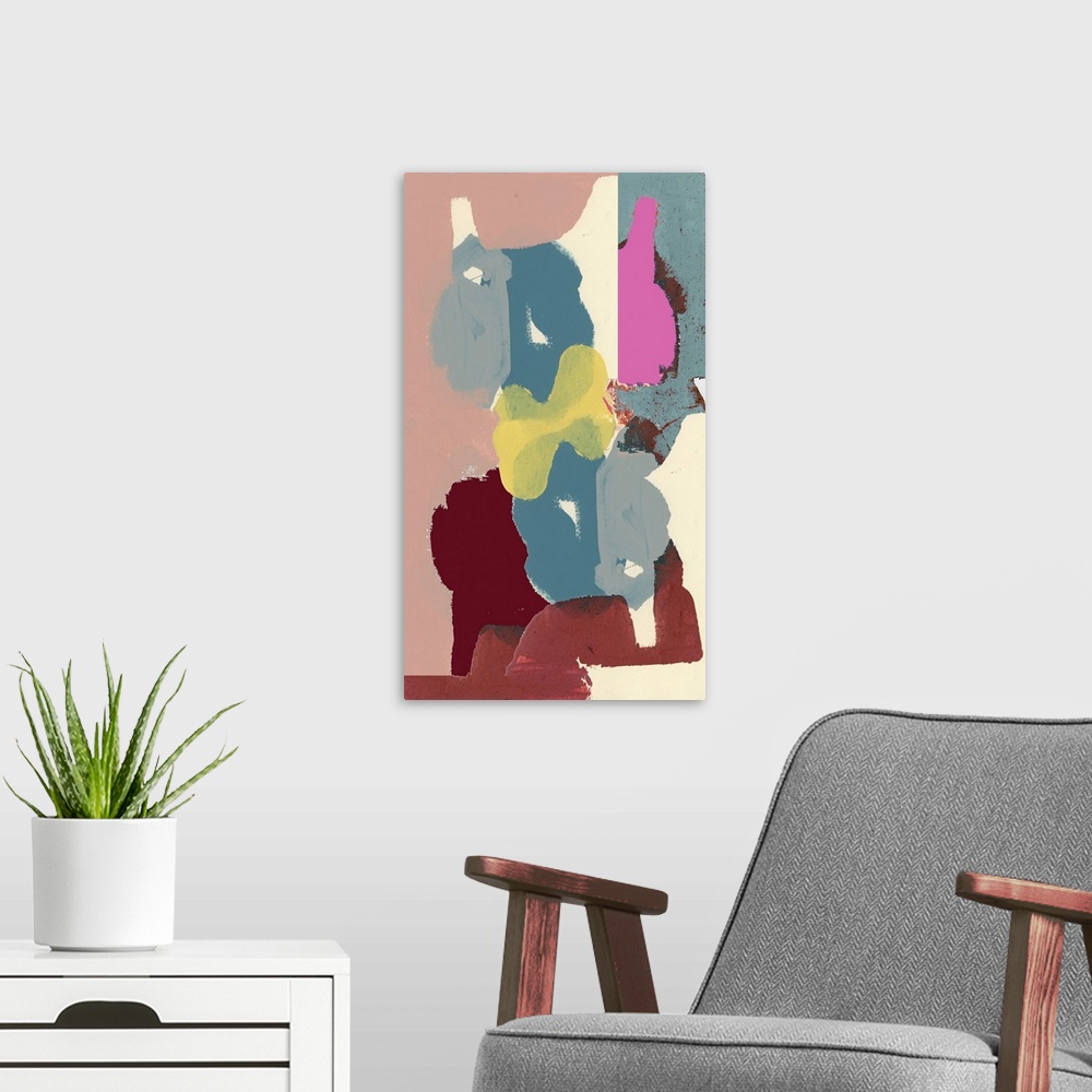 A modern room featuring Big Shapes I