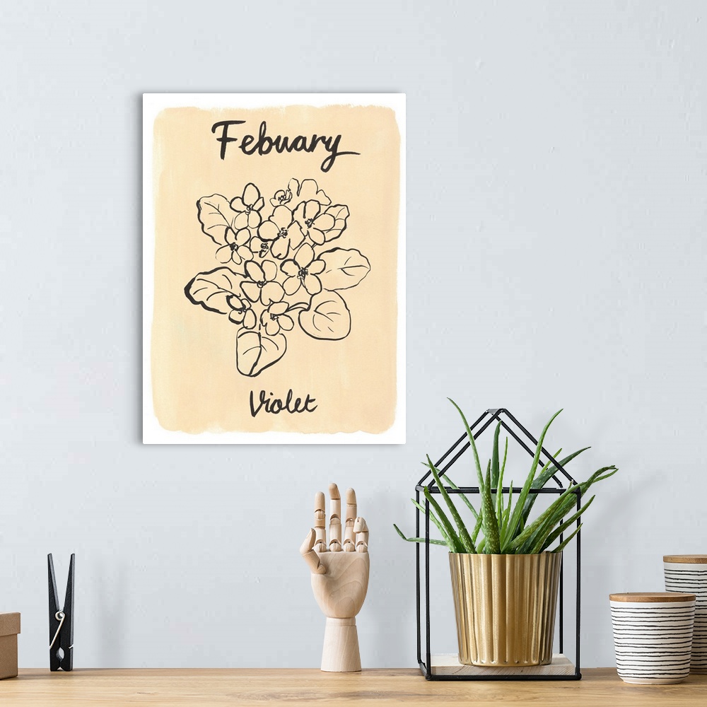 A bohemian room featuring Birth Month II