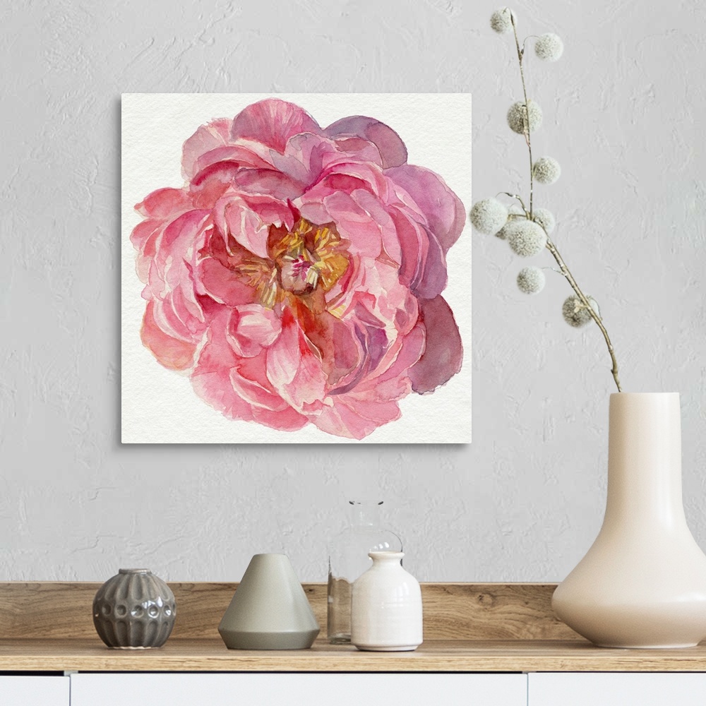 A farmhouse room featuring Blossomed Peony II