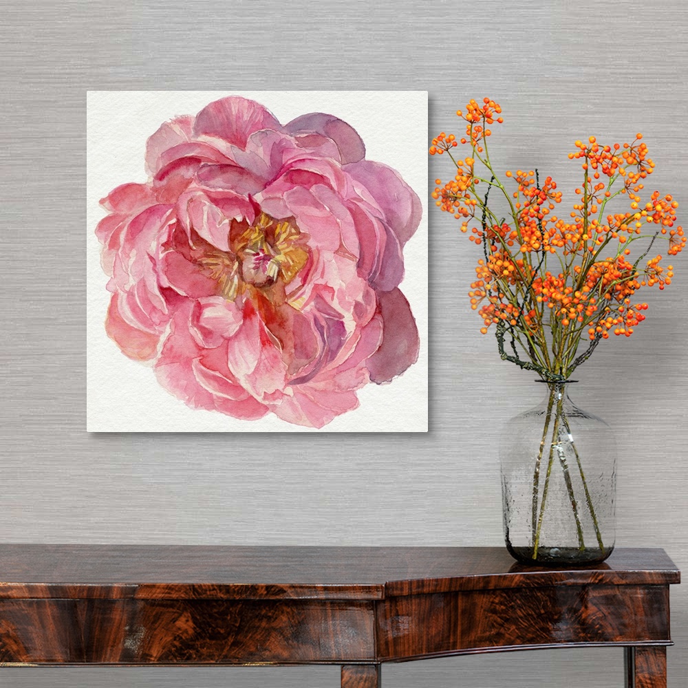 A traditional room featuring Blossomed Peony II