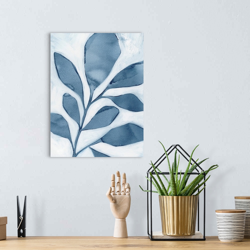 A bohemian room featuring Blue Weed II