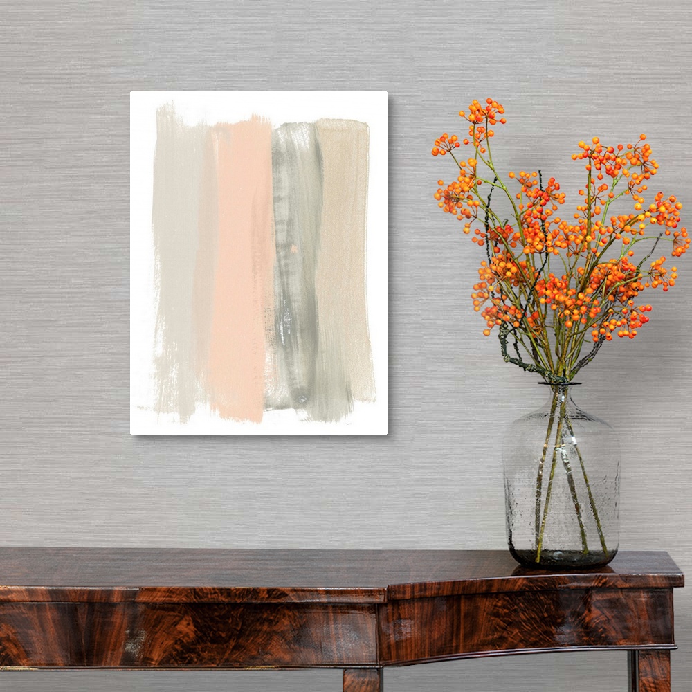 A traditional room featuring Blush Abstract II