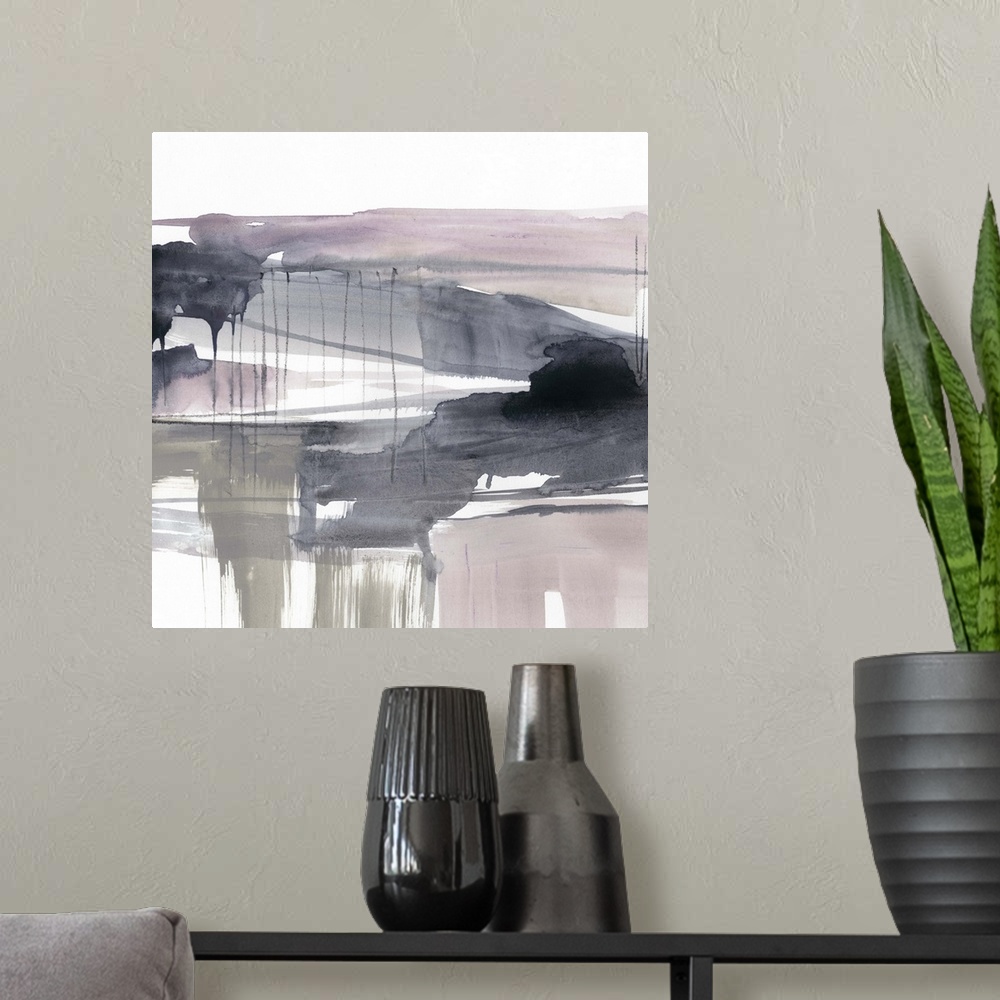 A modern room featuring Blush Plane II