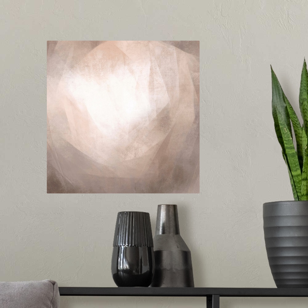 A modern room featuring Blush Prism I