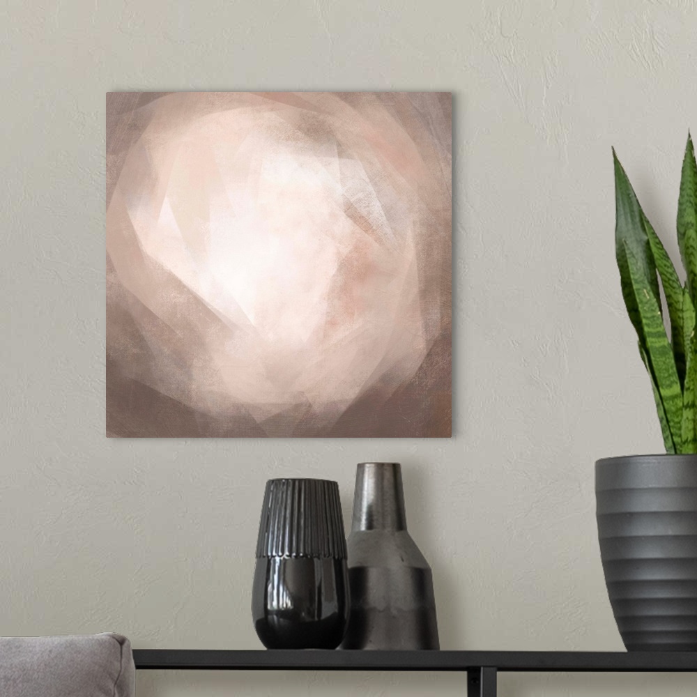 A modern room featuring Blush Prism II