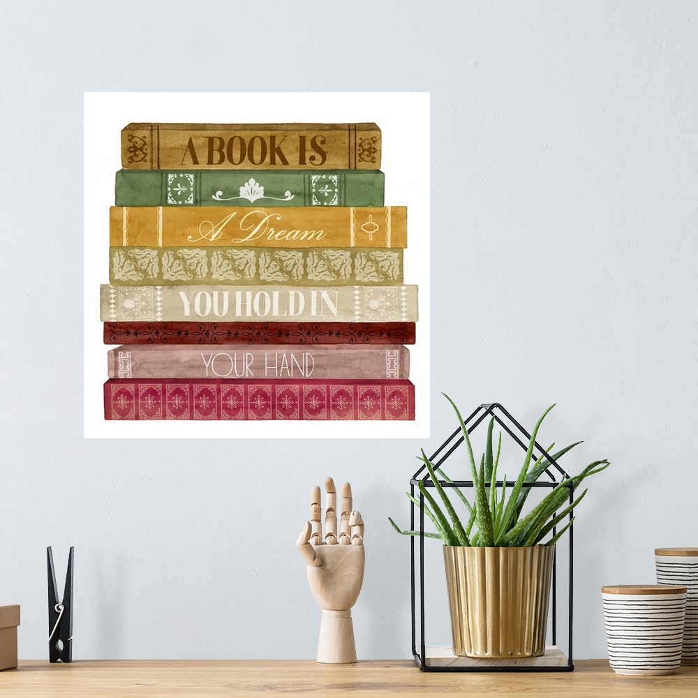 A bohemian room featuring Book Lover I