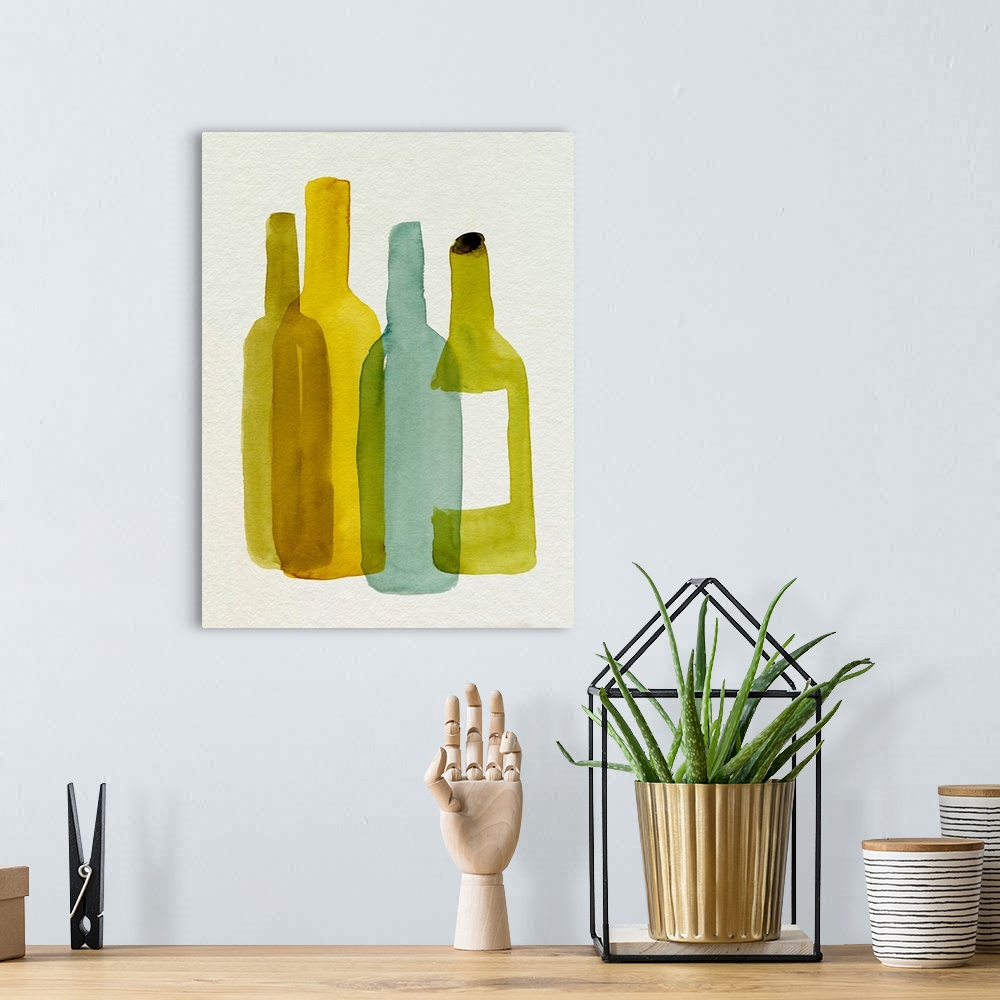 A bohemian room featuring Bottle Collector II