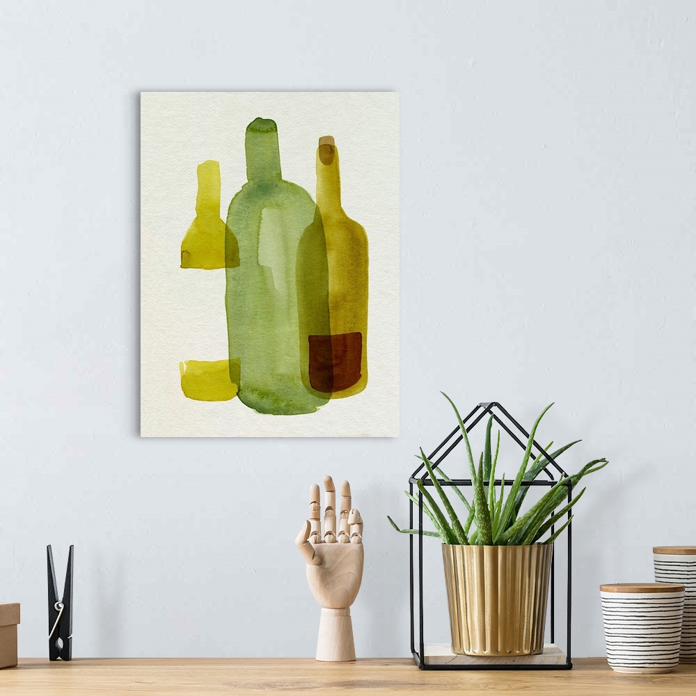 A bohemian room featuring Bottle Collector III