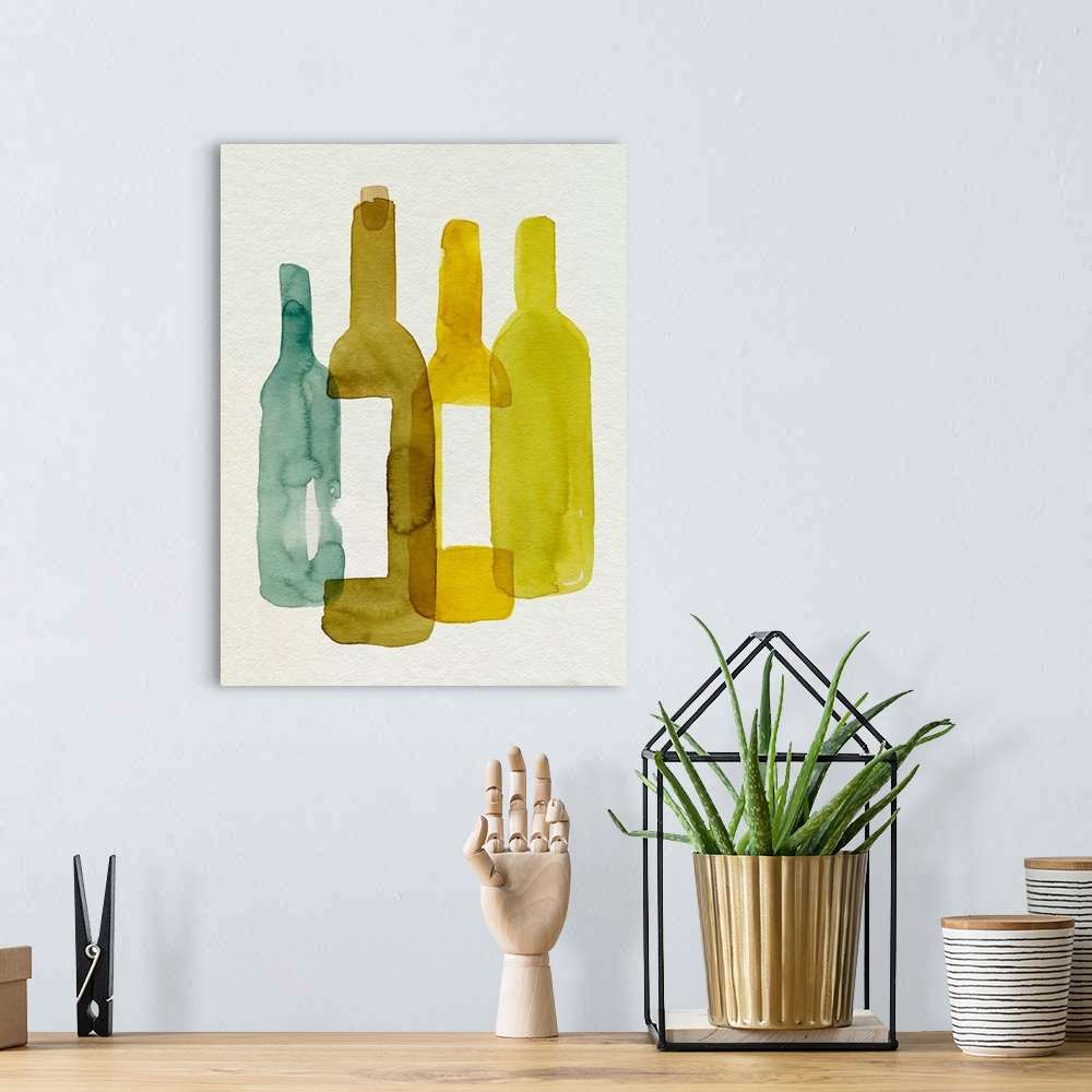 A bohemian room featuring Bottle Collector IV