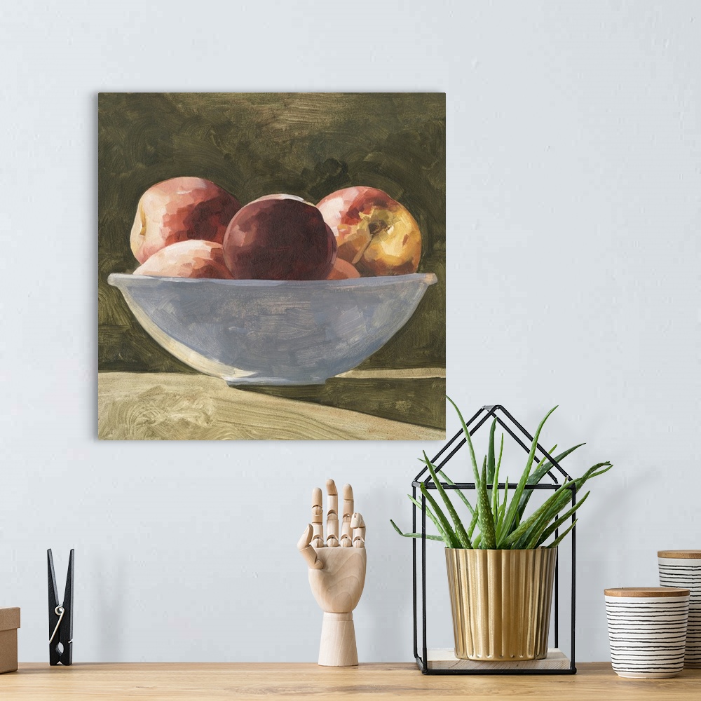 A bohemian room featuring Bowl Of Peaches II